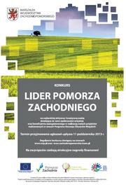 Plakat lider pomorza