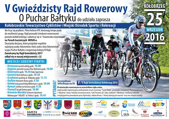 V Gwiezdzisty Rajd Rowerowy plakat 550px