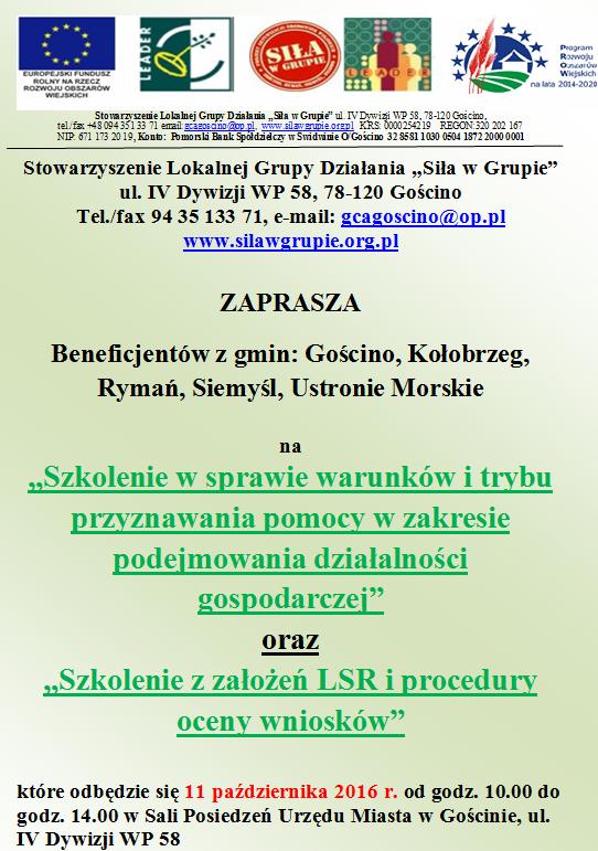 Ogloszenie Sila w Grupie 1 27.09.2016